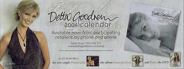 Delta 2004 Calendar ad